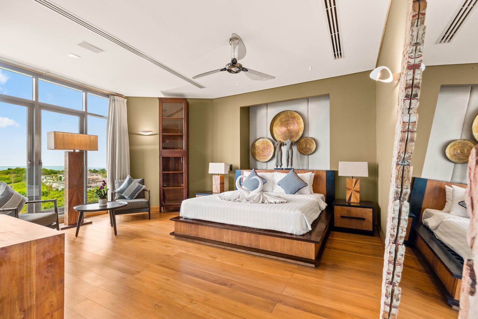 Eight bedrooms, each with its own character
